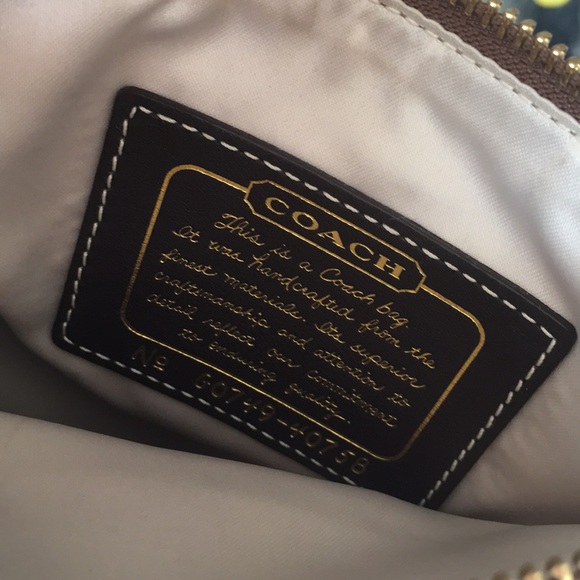 Coach gold crossbody bag - Picture 4 of 4